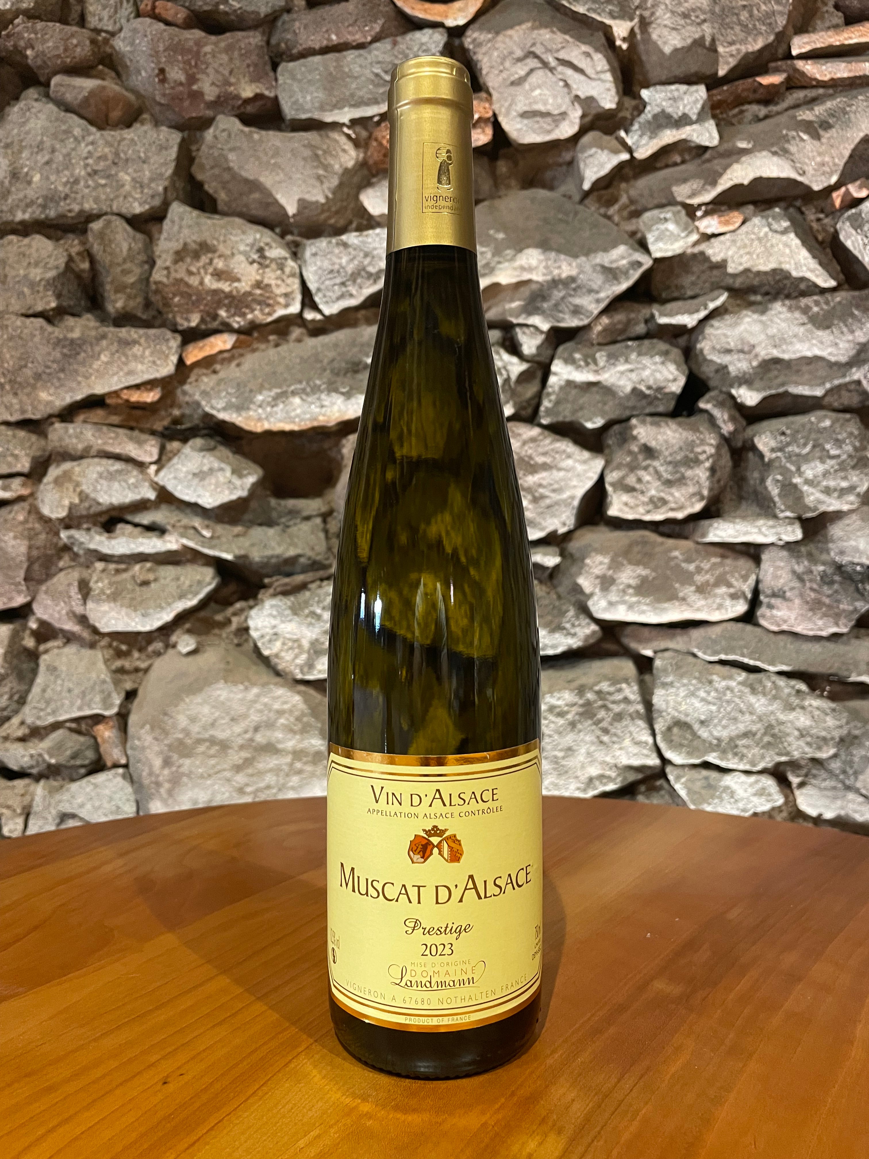Muscat d'Alsace 2023, Semi-sweet – Domaine Landmann Nothalten